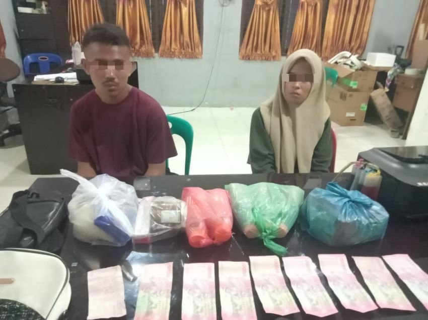 Polsek Kota Kisaran Polres Asahan Tangkap 2 Pelaku Edar Uang Palsu