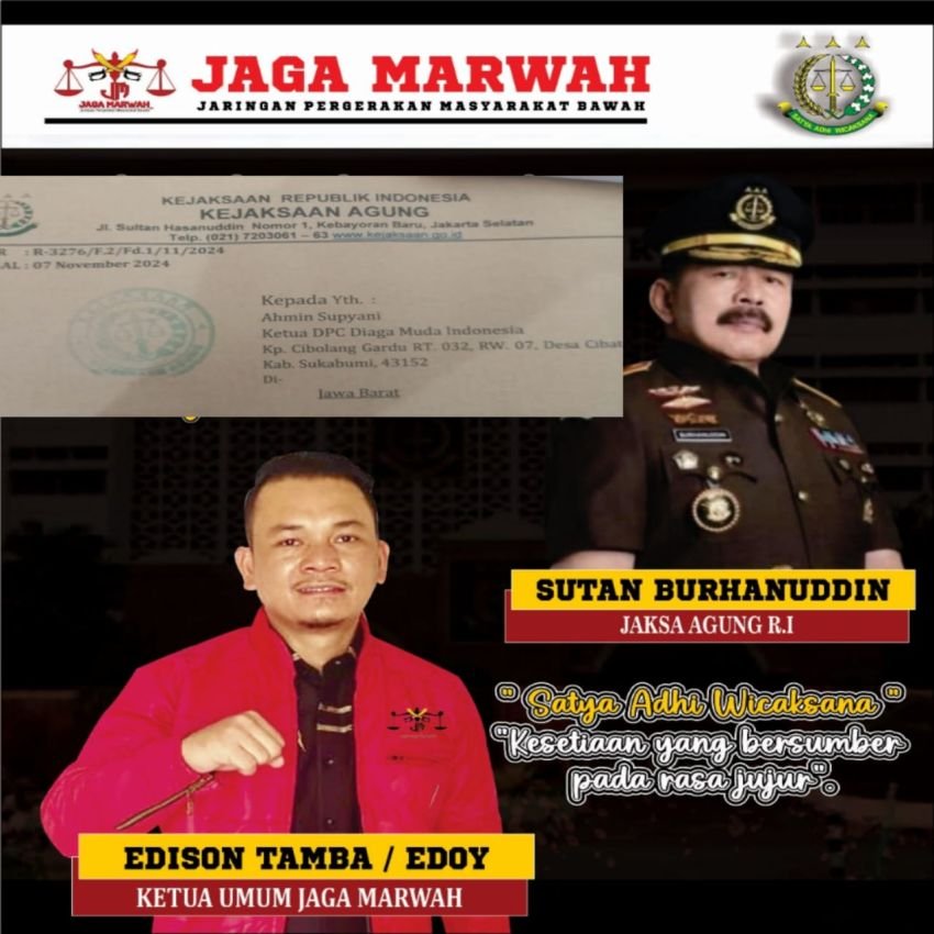 Dugaan Korupsi Dana Alkes & Antropometri Rp 62 Miliar, Jaga Marwah: Usut Mafia Anggaran DAK ke Sukabumi