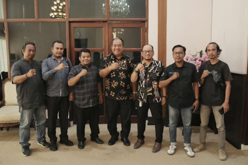 Bupati Asahan Terima Audiensi Lembaga Demokrasi Kabupaten Asahan