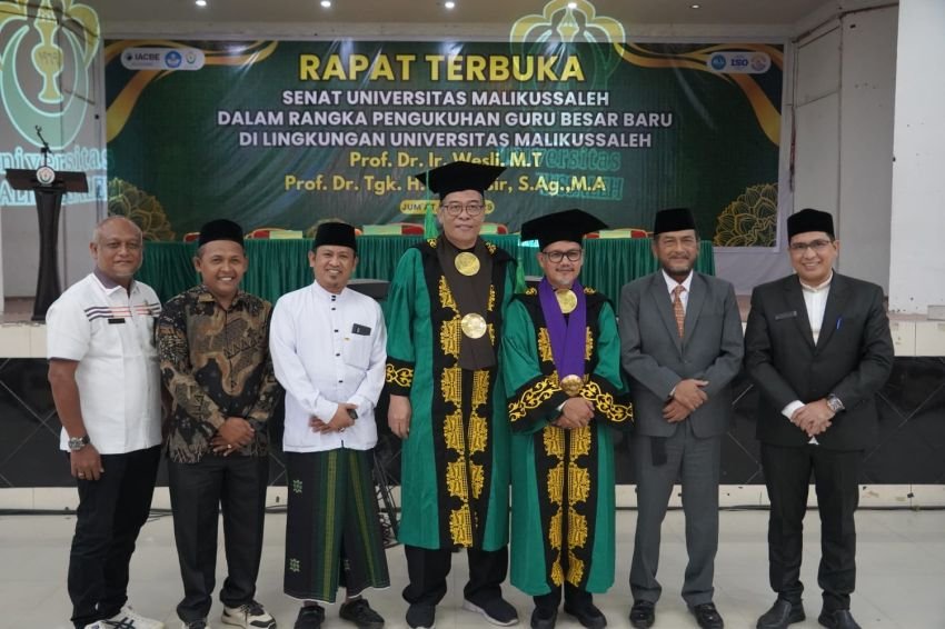 Prof. Muntasir Dikukuhkan sebagai Guru Besar Politik Islam Pertama di Aceh