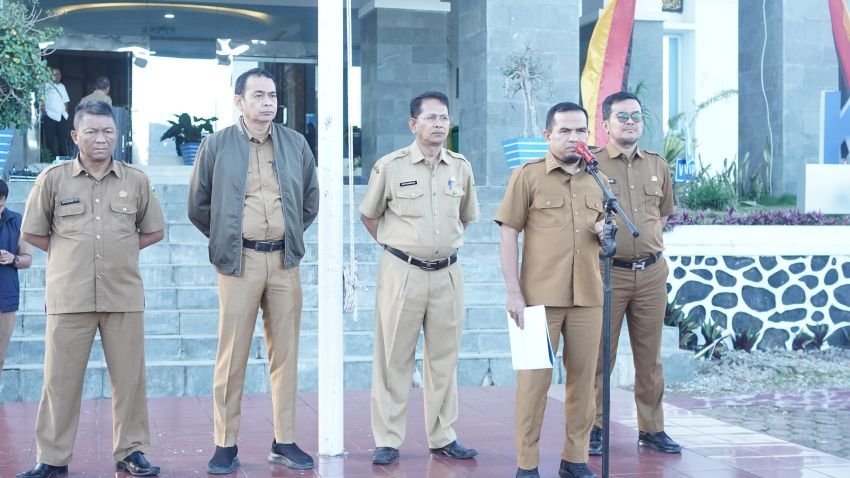 Wabup Solok Pimpin Apel Disiplin, Tegur ASN dan Honorer yang Mangkir