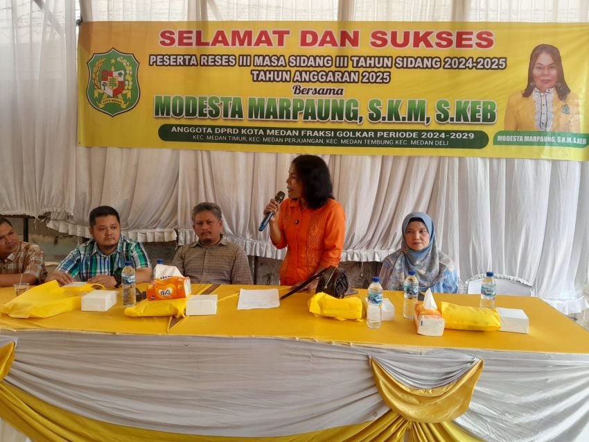 Saat Reses, Warga Medan Tembung Sampaikan Kebutuhan Pendidikan Gratis