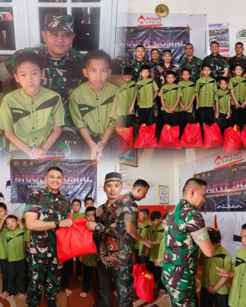 SISWA DIKLAPAIF GELAR BAKTI SOSIAL DI YAYASAN YATIM DAN DHUAFA, KALISARI JAKARTA TIMUR