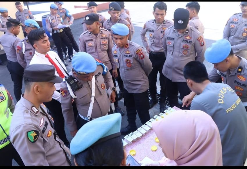 Propam Polda Sumut Gelar Gaktibplin di Polres Sibolga, Tegakkan Disiplin Internal Polri