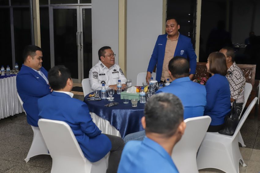 Wali Kota menggelar silaturahmi dan makan malam bersama DPD Gerakan Angkatan Muda Kristen Indonesia (GAMKI) Provinsi Sumut