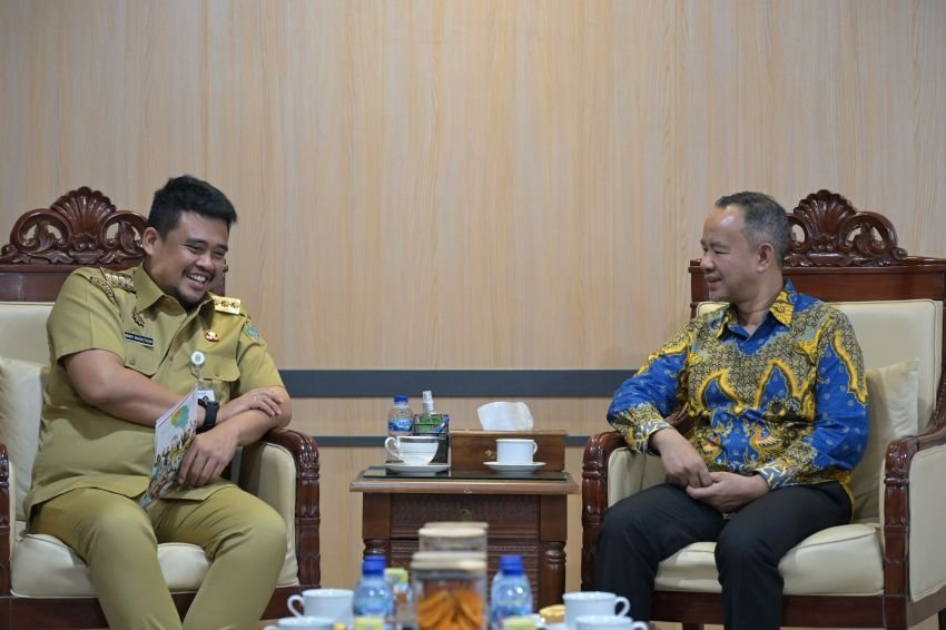 Gubernur Bobby Nasution Bersama Ombudsman Sumut  Bahas Pelayanan Kesehatan, Pendidikan, dan Publik