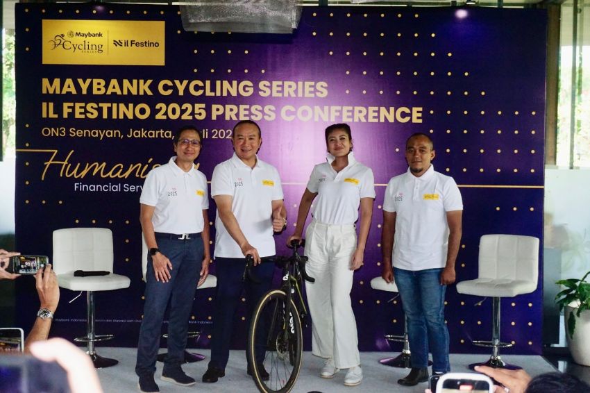 Maybank Indonesia Hadirkan Tantangan Baru   Di Maybank Cycling Series Il Festino 2025