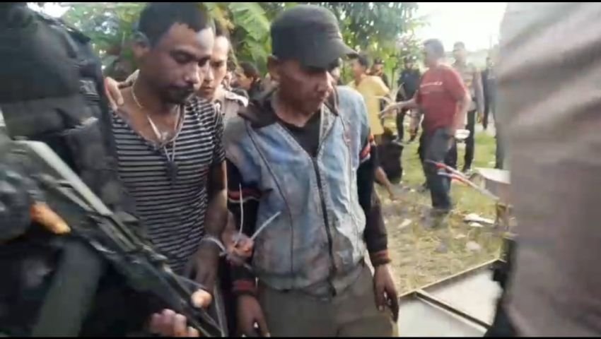 Polda Sumut Tangkap Puluhan Pelaku Penjarahan Massal di Pabrik Kaca PT ARB