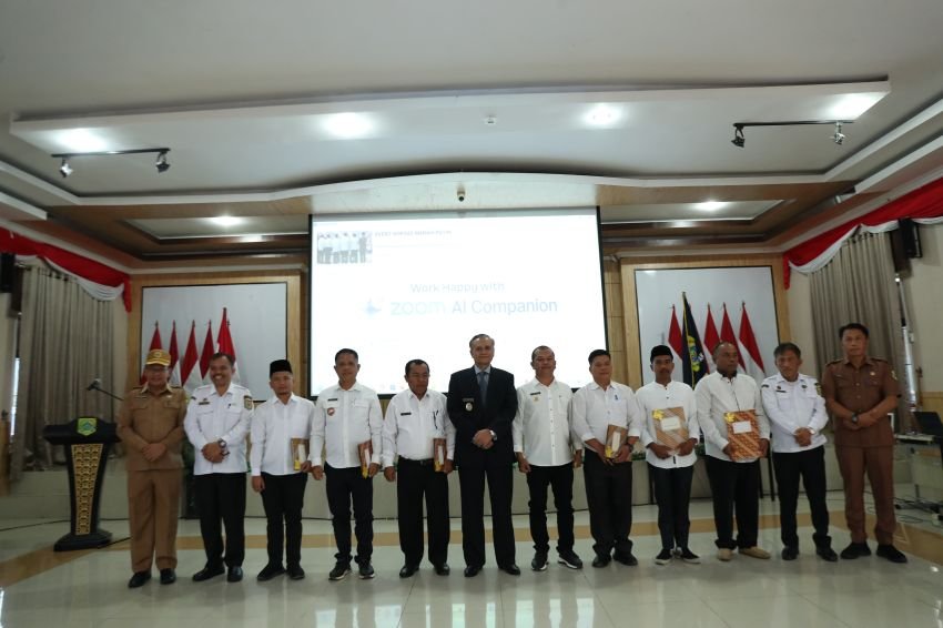 Kabupaten Pakpak Bharat Mengikuti Peluncurkan Koperasi Desa Merah Putih Melalui Zoom