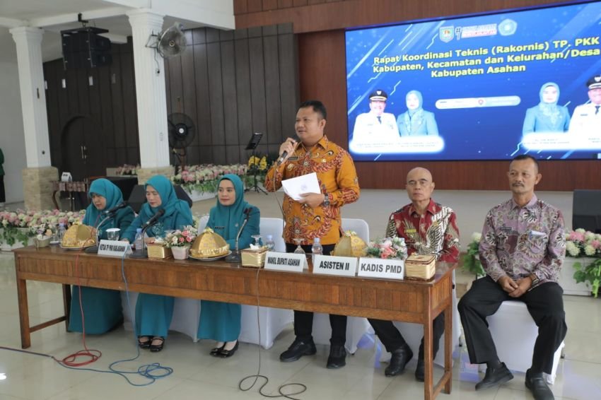 Wakil Bupati Asahan Hadir di Rakornis TP. PKK Asahan Bulan Juli 2025