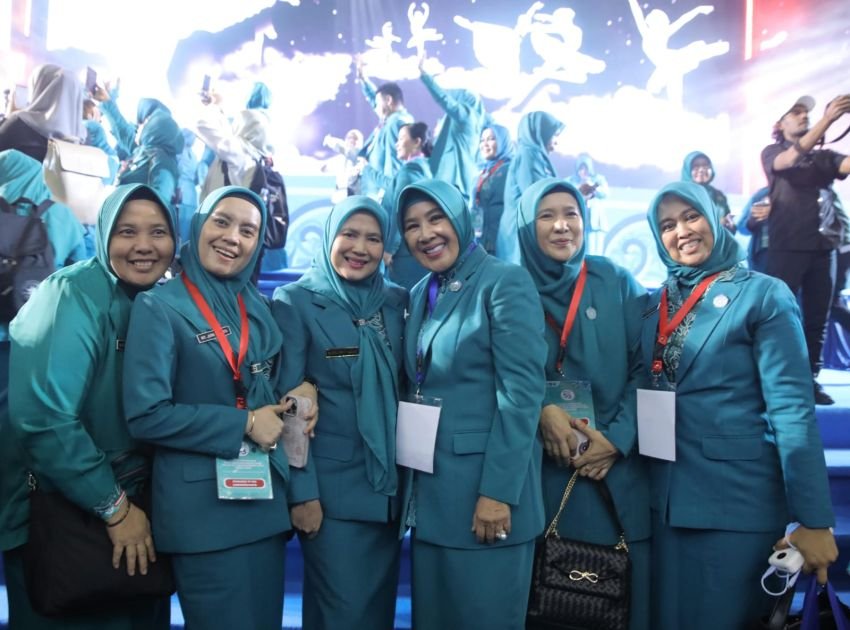 Ketua TPP PKK Asahan Ikuti Puncak Peringatan HKG PKK ke-53