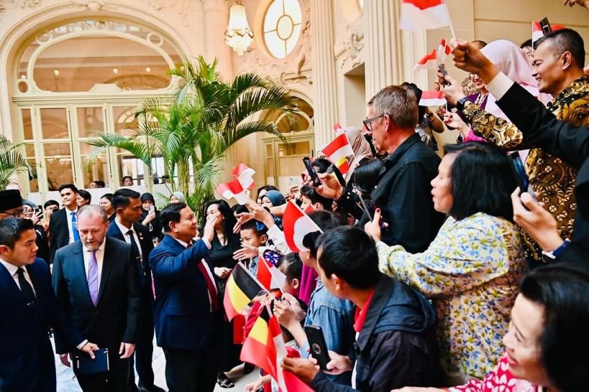Presiden Prabowo Tiba di Brussel, Mulai Lawatan Diplomatik di Eropa