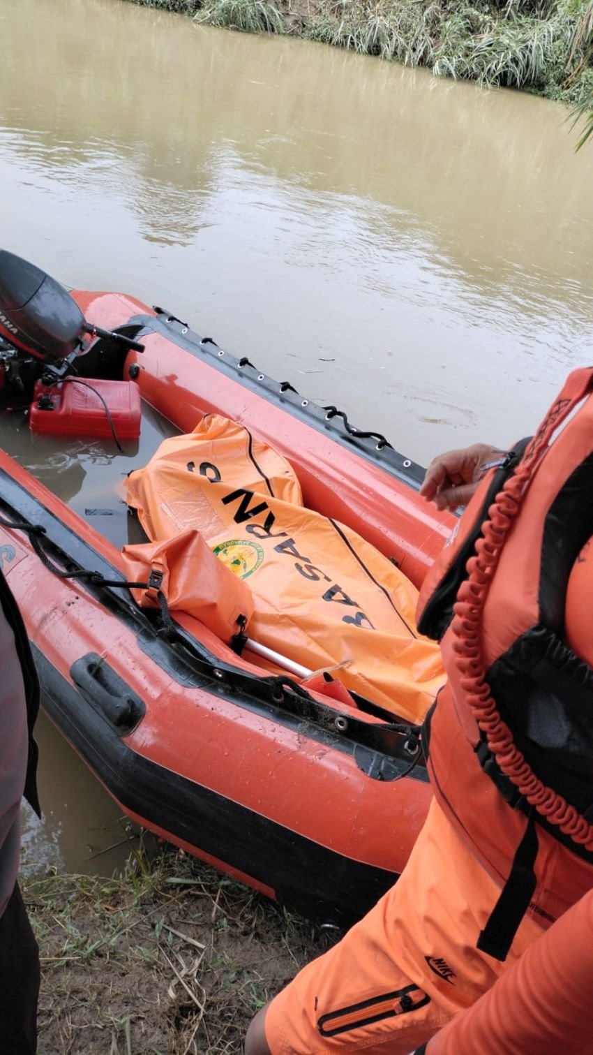 Hari Ketiga Pencarian, Satu Korban Hanyut di Sungai Belumai Ditemukan Meninggal, Satu Lagi Masih Hilang