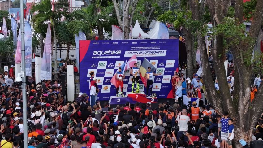 ITDC Rayakan Hari Kemerdekaan di Danau Toba dengan Sukses Menggelar Final Race Aquabike World Championship