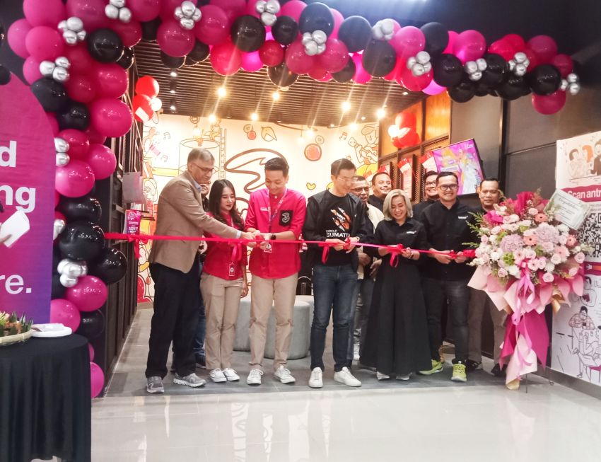 Indosat Resmikan 3Store Medan Perintis dengan Konsep Ruang Interaksi Anak Muda