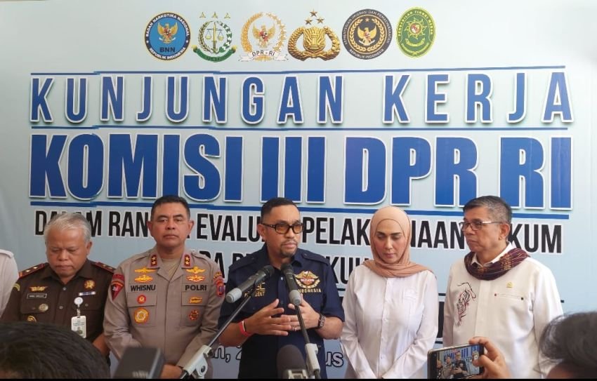 Komisi III DPR RI Apresiasi Langkah Tegas Polda Sumut dalam Penegakan Hukum Narkotika