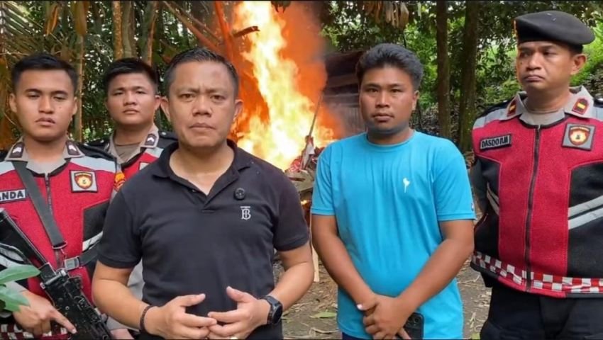 GSN di Sibolangit Bandar Diringkus, Belasan Paket Sabu Disita