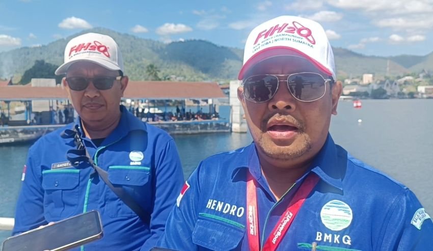Tinggi Gelombang Danau Toba Dinilai Masih Kondusif untuk Laga