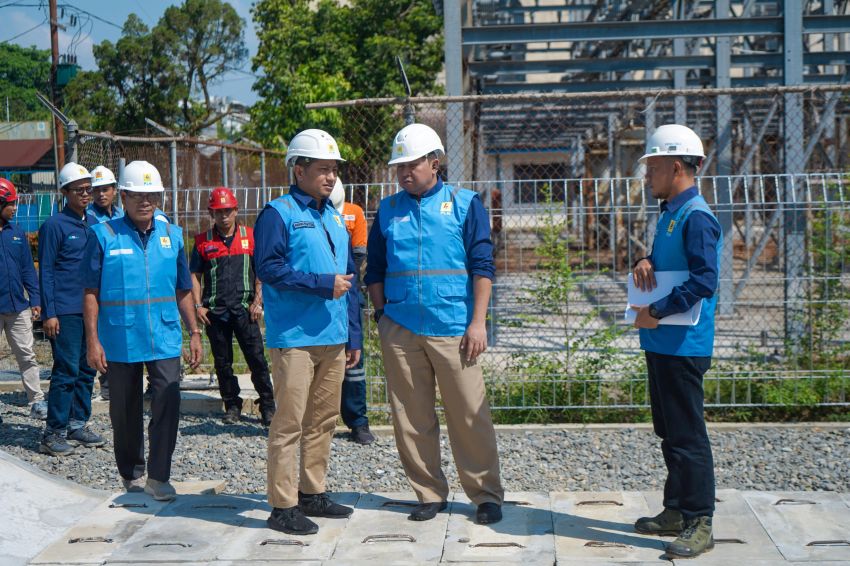 General Manager PLN UIP SBU Tinjau Langsung Pekerjaan Pembangunan GIS Glugur