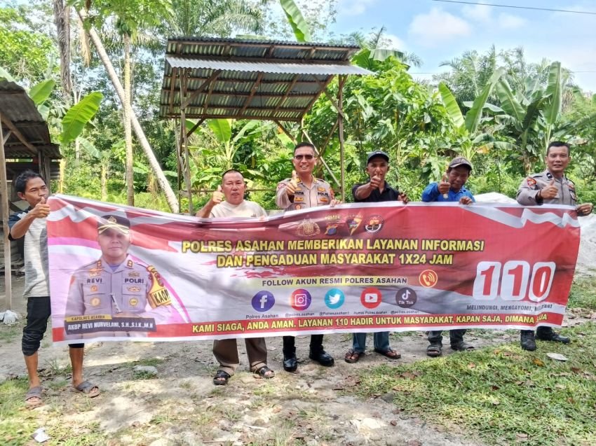 Polres Asahan Optimalkan Layanan Hotline 110