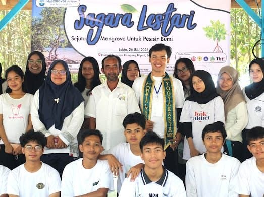 Hari Mangrove Sedunia 2025,  Mangrove Education Tanam Pohon di Kampung Nipah Sergai