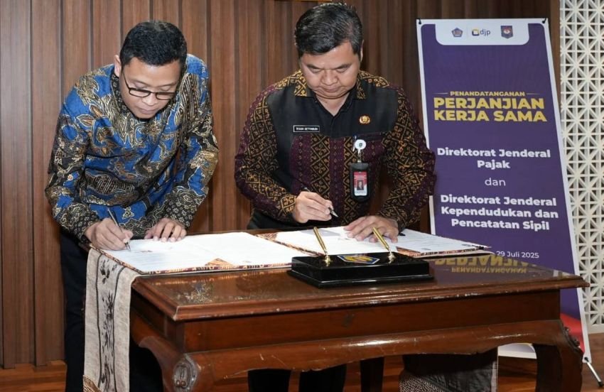 DJP DAN DITJEN DUKCAPIL SEPAKATI PENGGUNAAN NIK UNTUK LAYANAN PAJAK