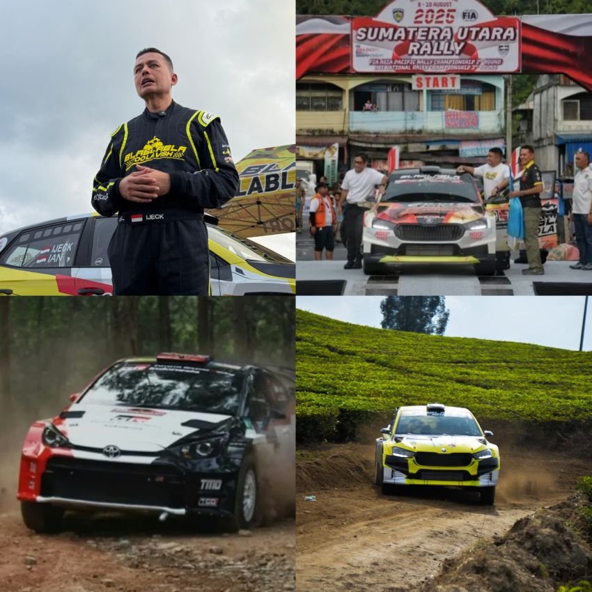 Aldio Oekon Torehkan Sejarah di APRC Danau Toba, Ijeck Sampaikan Terima Kasih kepada Seluruh Tim di APRC 2025 Danau Toba