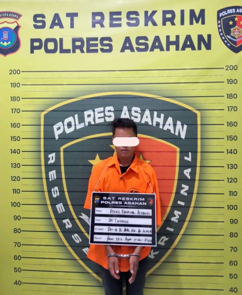 Polres Asahan Ungkap Kasus Dugaan Melarikan Gadis di Bawah Umur