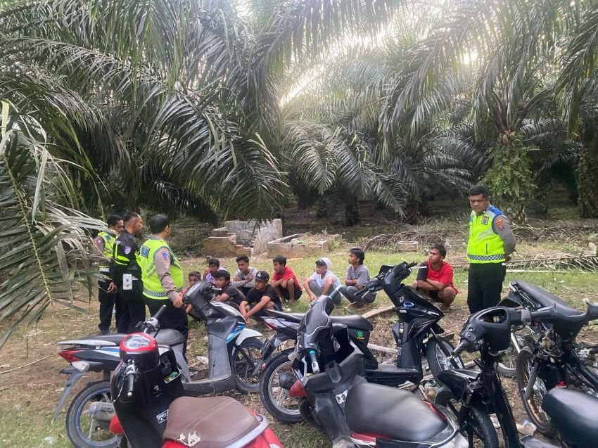 Satlantas Polres Padangsidimpuan Gencarkan Patroli di Daerah Rawan Balap Liar