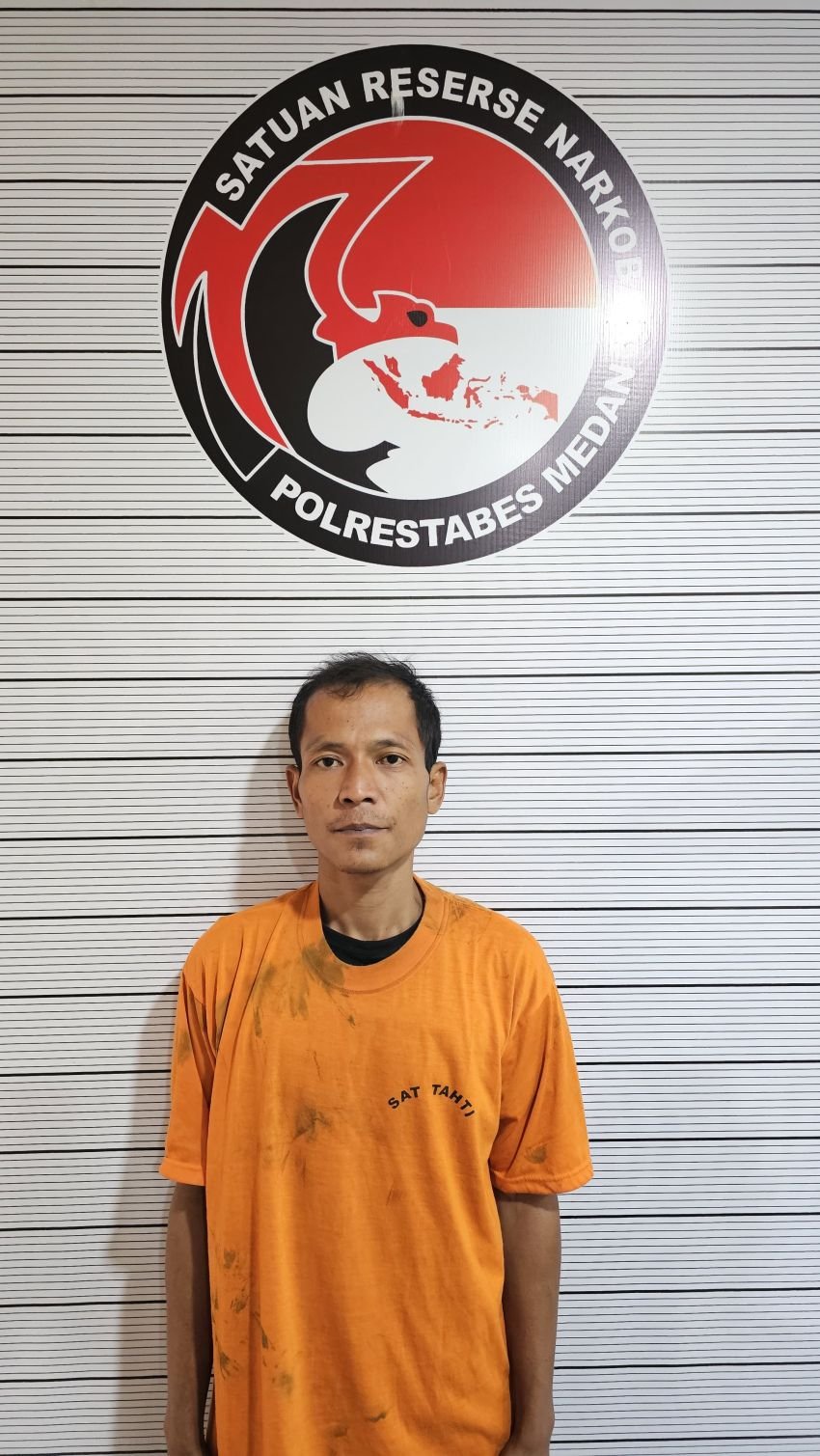 Bandar Sabu di Jalan Lampu 1 Medan Dibekuk Polisi