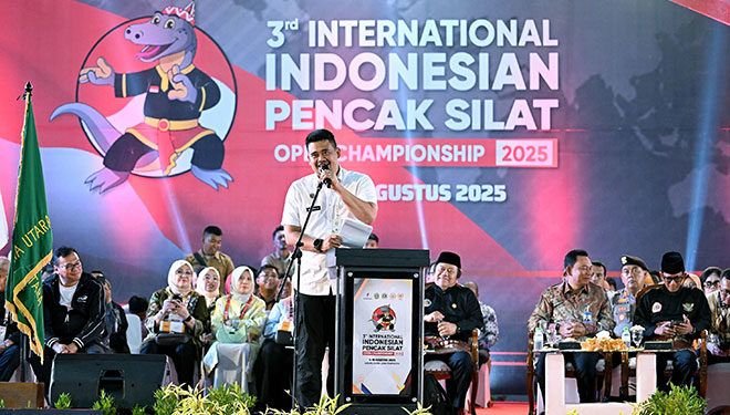 3.265 Peserta dari 20 Negara Ikuti Kejuaraan Pencak Silat Internasional di Sumut