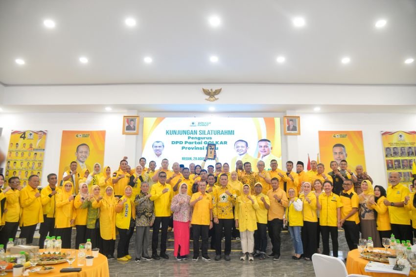 DPD Golkar Sumut Berhasil Juarai Pileg, Syamsuar: Luar Biasa, Kami Akan Contoh Prestasi Ijeck