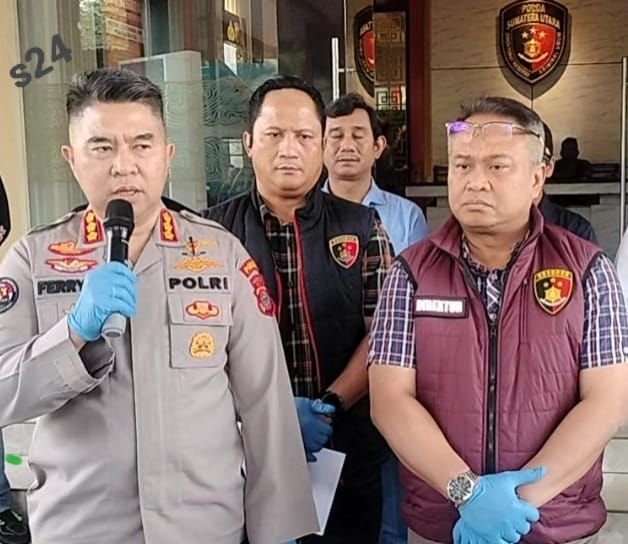 Sindikat Penggelapan dan Penadah Motor Kejahatan Dibongkar Polda Sumut di Jermal 15