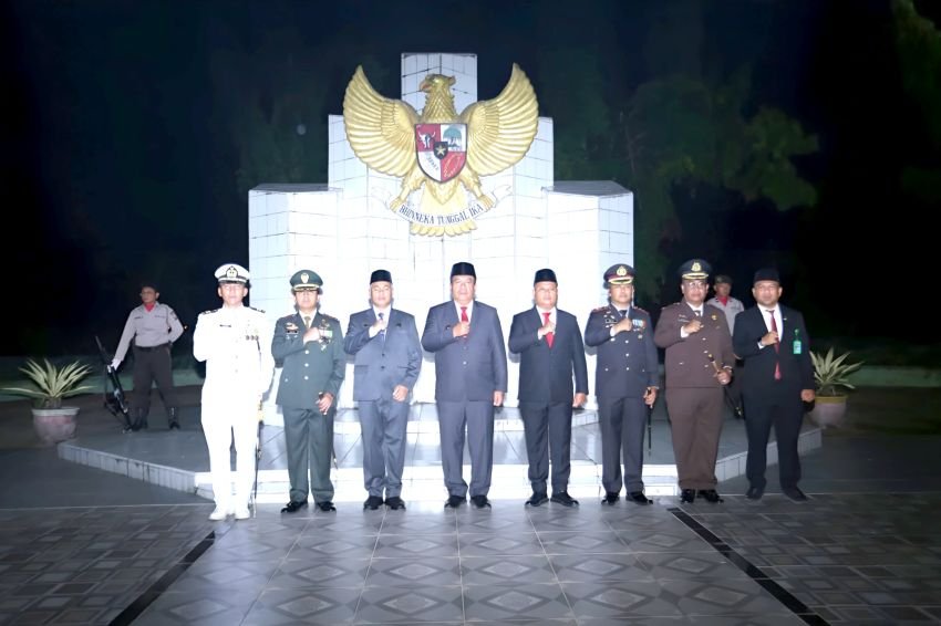 Dandim 0208/Asahan Bersama Forkopimda Laksanakan Upacara Renungan Suci