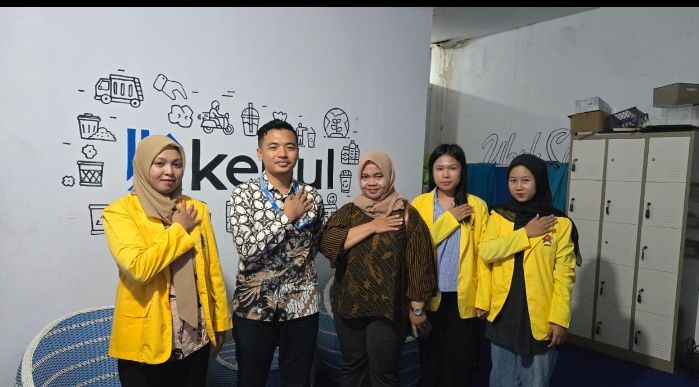 Mahasiswa Manajemen UNPAB Magang di Kepul.Id, Pelajari Digital Marketing dan Daur Ulang Sampah pkl) l2