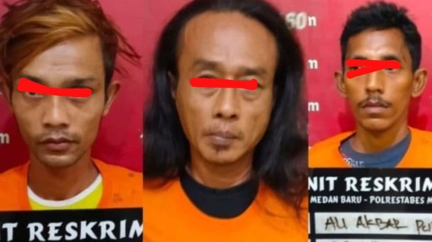 Tiga Maling Brankas di Perumahan Griya Asri Ayahanda Diringkus Polisi