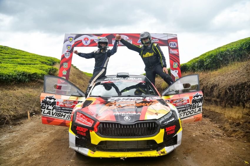 Musaarjian Shah, Putra Musa Rajekshah, Juara Sumatera Utara Rally APRC 2025