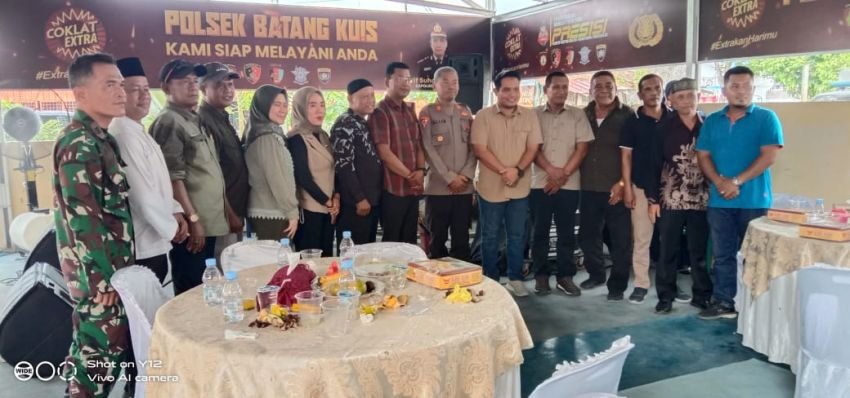 Temu Pisah Kapolsek Batang Kuis: AKP Suhadi SH, MH Serahkan Tugas Kepada AKP Salija SH