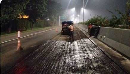Jasa Marga Lakukan Pemeliharaan Jalan Tol Belmera, Antisipasi Gangguan Lalu Lintas