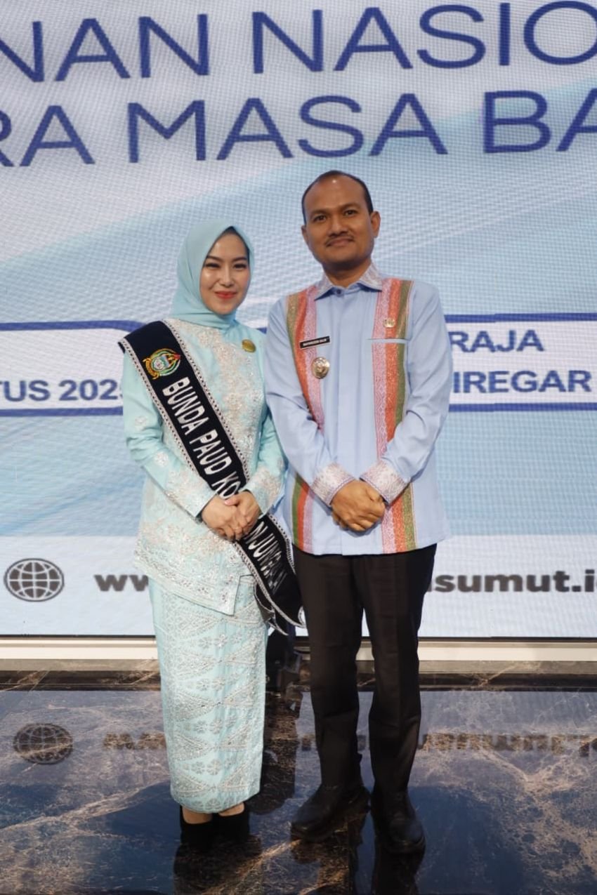 Istri Wali Kota Ditetapkan Istri Gubsu Sebagai Bunda PAUD Tanjungbalai