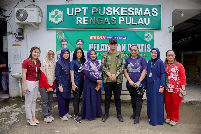 Tindak Lanjut Aspirasi, Rico Waas Tinjau Puskesmas Rengas Pulau