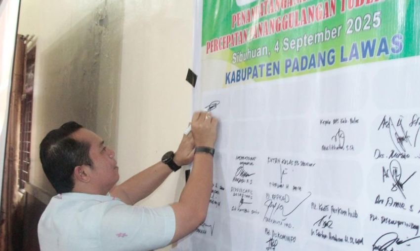 Bupati Padang Lawas Tegaskan Komitmen Eliminasi TBC 2030 Lewat Sosialisasi RAD Tuberkulosis