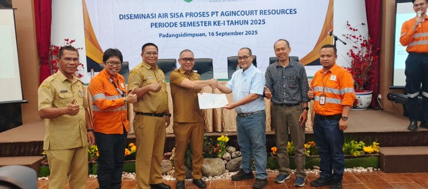 PT Agincourt Resources Pastikan Pengelolaan Air Limbah Tambang Aman untuk Ekosistem Sungai Batang Toru Tapsel