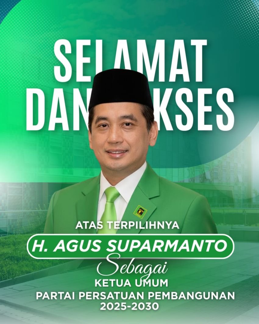 Agus Suparmanto Terpilih Aklamasi Jadi Ketua Umum PPP di Muktamar X Ancol