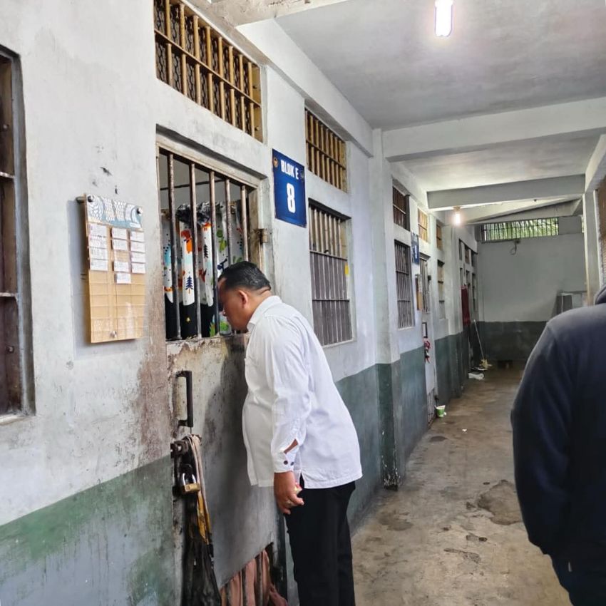 Pengawasan Rutin Kontrol Blok Hunian Lapas Padangsidimpuan,