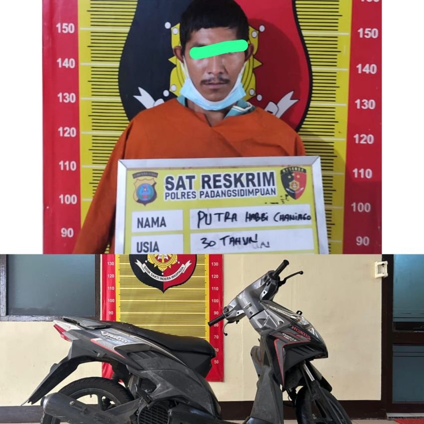 Polres Padangsidimpuan Ungkap Kasus Curanmor dalam OPS Kancil Toba 2025