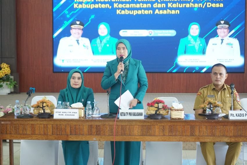 Rakornis TP-PKK Asahan 2025: Kuatkan Peran Kader, Mantapkan Ketahanan Keluarga