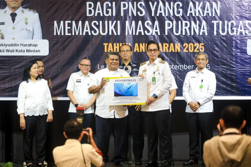 Pemko Medan Beri 605 PNS Pembekalan Jelang Masa Pensiun, Rico Waas Ucapkan Terimakasih dan Berharap Karyanya Akan Tetap Terjaga