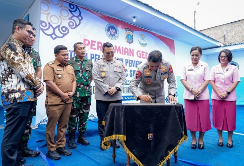 Kapolda Sumut Resmikan Gedung SPPG Polres Sibolga, Dukung Program MBG Presiden