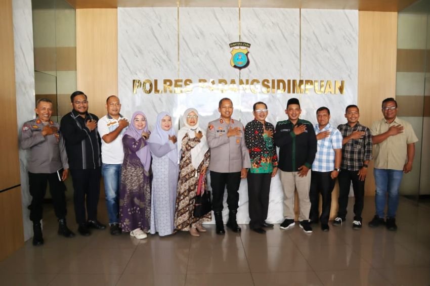 AKBP Wira Prayatna Terima Audiensi KAHMI Padangsidimpuan, Siap Dukung Kegiatan Positif di Kota Salak